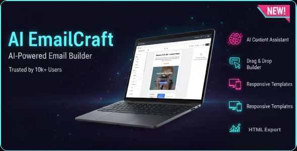AI EmailCraft Dashboard Interface