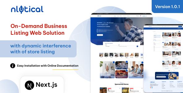 Nlytical &ndash; Subscription-Based Business Listing & Directory Website Add-on (Next.js)