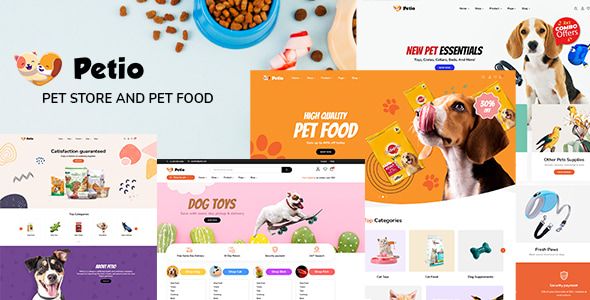 Petio &ndash; Pet Store WooCommerce WordPress Theme