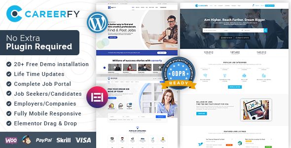 Careerfy &ndash; Job Board WordPress Theme