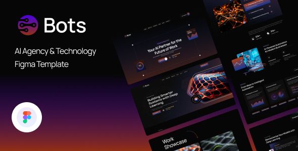 BOTS – AI Agency & Technology Figma Template