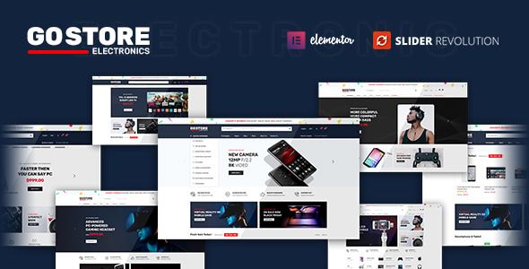 GoStore &ndash; Elementor WooCommerce WordPress Theme
