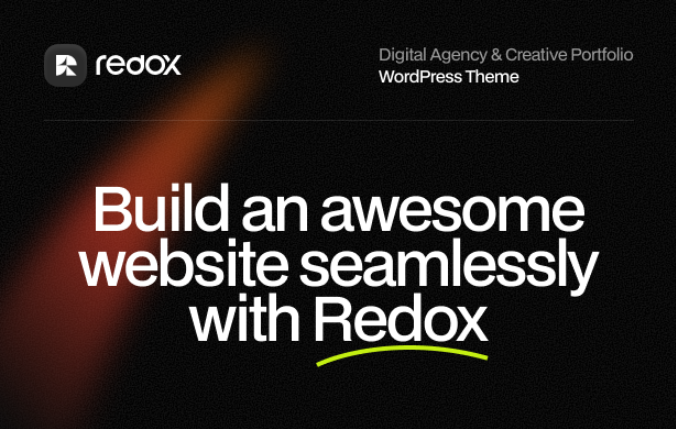 Redox - Creative Agency Portfolio WordPress Theme