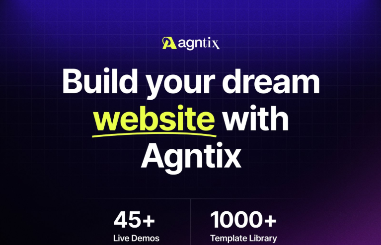Agntix - Digital Agency & Creative Portfolio WordPress Theme