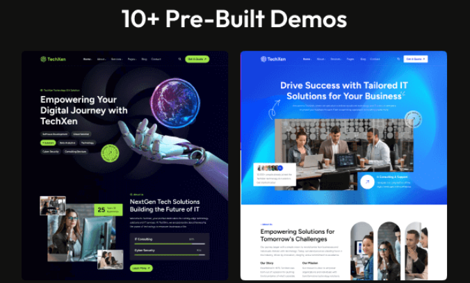 TechXen - IT Solution and Technology WordPress Theme