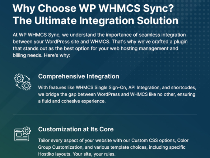 WHMCS Sync - WHMCS Integration Plugin for WordPress