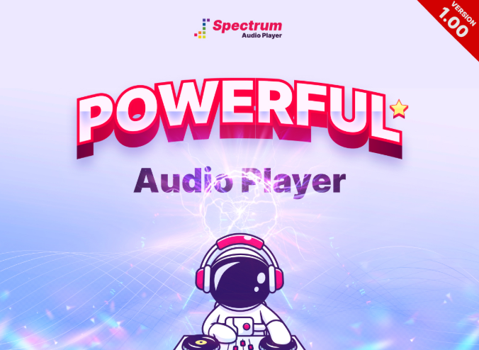 Spectrum Audio Player WordPress & WooCommerce Plugin
